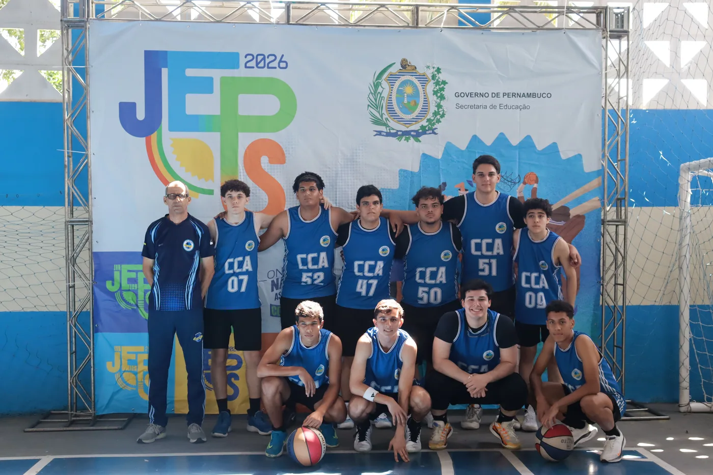 Basquete no Colégio Céu Azul
