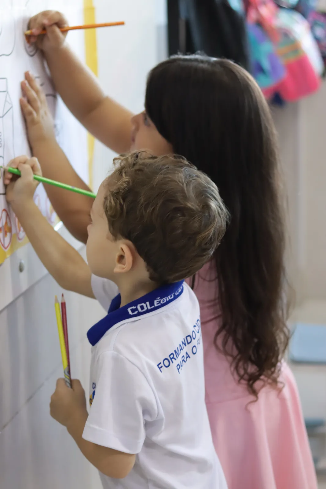 Projeto Leitura e escrita na Educação Infantil — Colégio Céu Azul