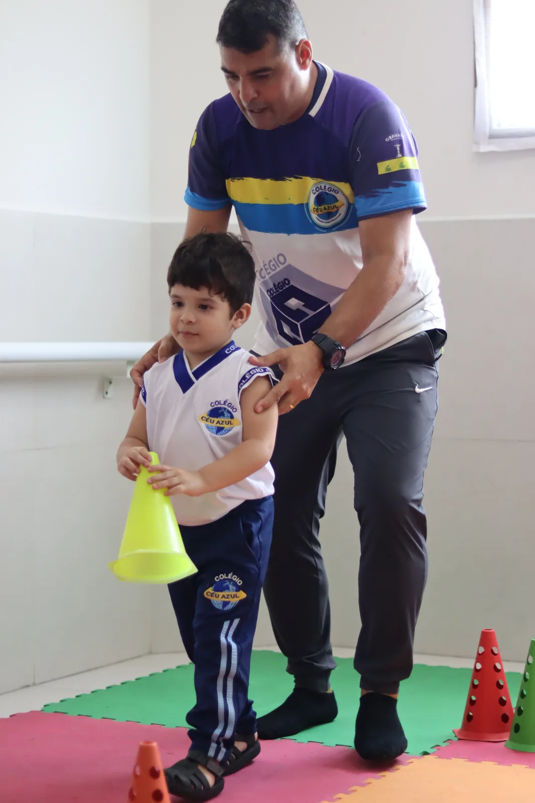 Primeiros Passos Esportivos no Colégio Céu Azul